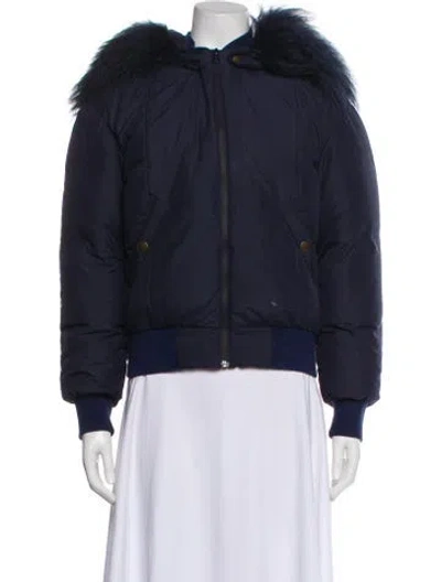 Pre-owned Mr & Mrs Italy Parka In Blue