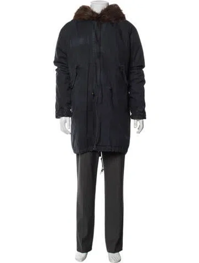 Pre-owned Mr & Mrs Italy Parka In Blue