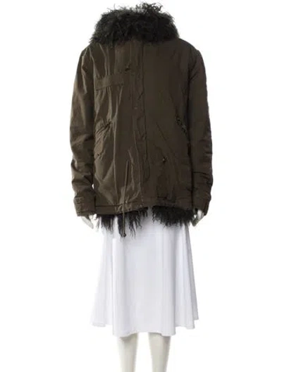Pre-owned Mr & Mrs Italy Parka In Green