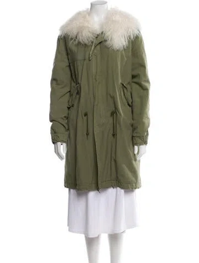 Pre-owned Mr & Mrs Italy Parka In Green