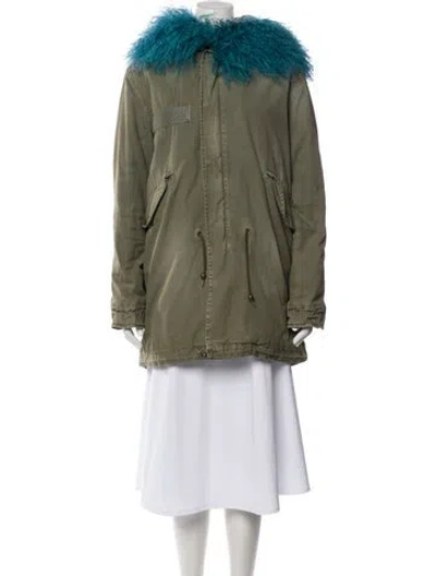 Pre-owned Mr & Mrs Italy Parka In Green