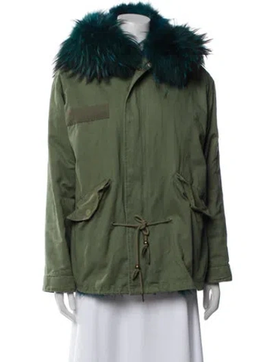 Pre-owned Mr & Mrs Italy Parka In Green