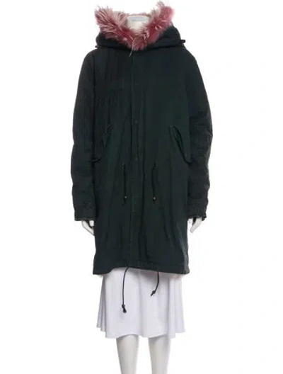 Pre-owned Mr & Mrs Italy Parka In Green