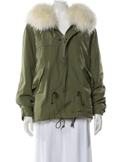 Pre-owned Mr & Mrs Italy Parka In Green