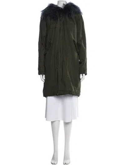 Pre-owned Mr & Mrs Italy Parka In Green