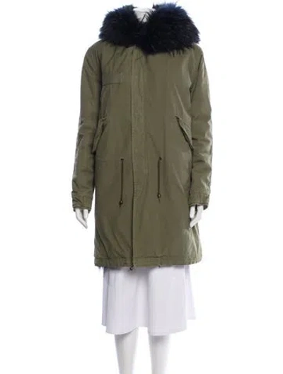 Pre-owned Mr & Mrs Italy Parka In Green