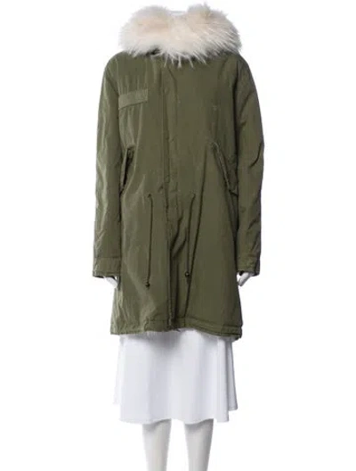 Pre-owned Mr & Mrs Italy Parka In Green
