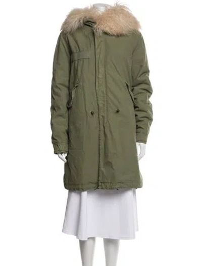 Pre-owned Mr & Mrs Italy Parka In Green
