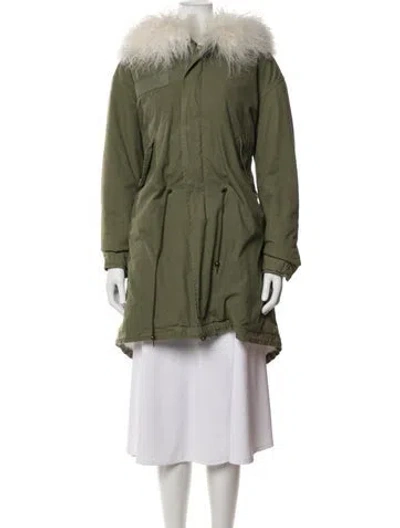 Pre-owned Mr & Mrs Italy Parka In Green