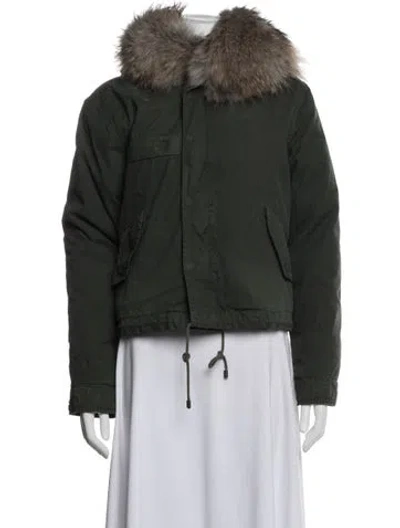 Pre-owned Mr & Mrs Italy Parka In Green