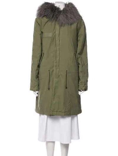 Pre-owned Mr & Mrs Italy Parka In Green