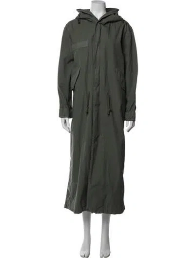 Pre-owned Mr & Mrs Italy Parka In Green