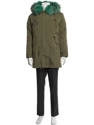 Pre-owned Mr & Mrs Italy Parka In Green