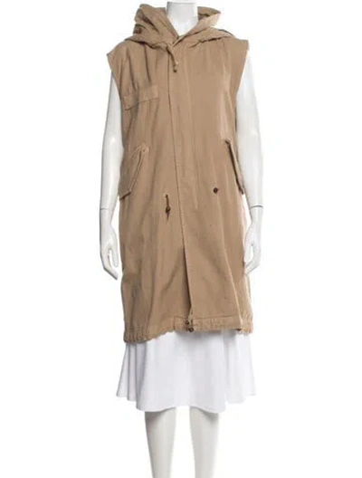 Pre-owned Mr & Mrs Italy Parka In Neutrals