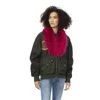 Mr & Mrs Italy Polyamide Jackets & Women's Coat In Green