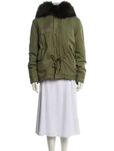 Pre-owned Mr & Mrs Italy Utility Jacket In Green