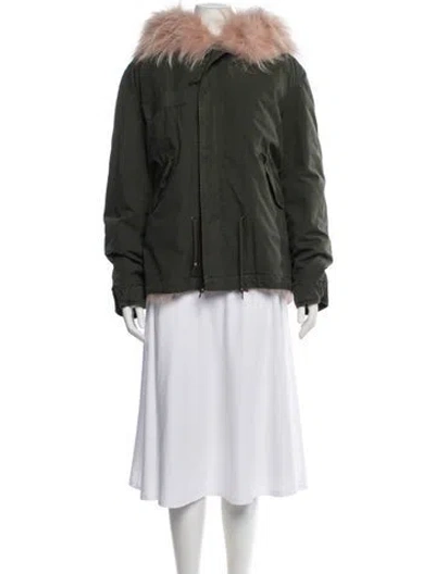 Pre-owned Mr & Mrs Italy Utility Jacket In Green
