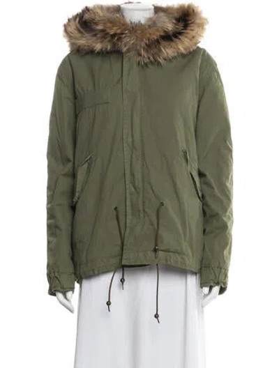 Pre-owned Mr & Mrs Italy Utility Jacket In Green