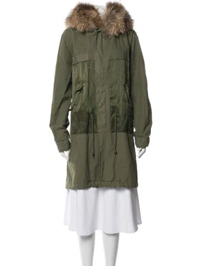 Pre-owned Mr & Mrs Italy Utility Jacket In Green