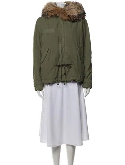 Pre-owned Mr & Mrs Italy Utility Jacket In Green