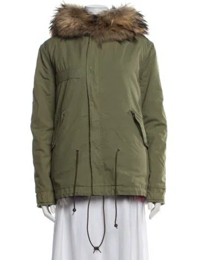 Pre-owned Mr & Mrs Italy Utility Jacket In Green