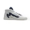 Mr & Mrs Italy White Leather Sneaker In White