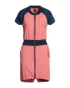 Mr & Mrs Italy Woman Mini Dress Salmon Pink Size S Viscose, Polyamide, Elastane In Pink
