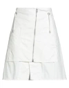 Mr & Mrs Italy Woman Mini Skirt White Size M Cotton