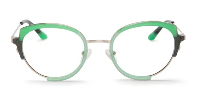 Mr Boho Alya Women's Glasses, Green, Size 50