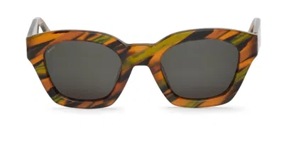 Mr Boho Barrosa Blt40-11 Women's Sunglasses Brown Size 49