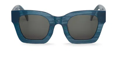 Mr Boho Bondi Bhl4-11 Women's Sunglasses Blue Size 49