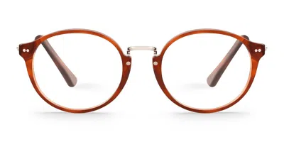 Mr Boho Corso Acka-00 Occhiali Da Vista Marroni Per Uomo (solo Montatura) In Brown