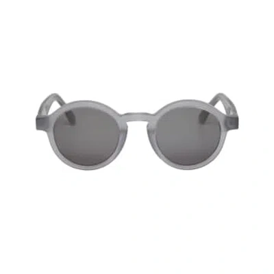 Mr Boho Dalston Matte Ash Sunglasses In Grey