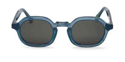 Mr Boho Elpatio Bml4-11 Men's Sunglasses Blue Size 47
