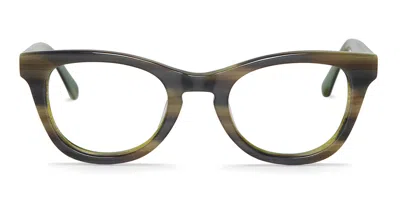 Mr Boho Estella Women's Glasses, Green, Size 48