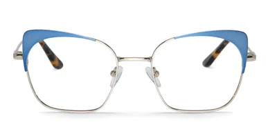 Mr Boho Grundler Mtiq3-00 Occhiali Da Vista Blu Per Donna (solo Montatura)