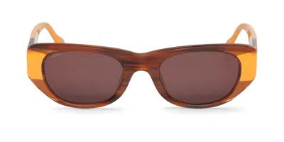 Mr Boho Guyam Bng27-08 Women's Sunglasses Brown Size 51