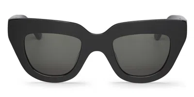 Mr Boho Havnen Bjb-11 Occhiali Da Sole Neri Per Donna In Black