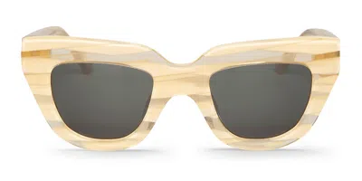 Mr Boho Havnen Bjn1-11 Occhiali Da Sole Gialli Per Donna