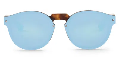 Mr Boho Jordaan N1h-14 Occhiali Da Sole Tartarugatishell Per Uomo In Brown