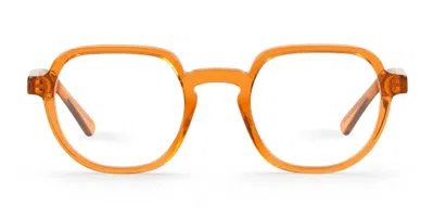 Mr Boho Locke Acil4-00 Occhiali Da Vista Arancioni Per Uomo (solo Montatura)