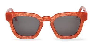 Mr Boho Logan Bcl3-11 Men's Sunglasses Red Size 49