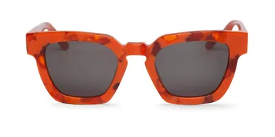 Mr Boho Logan Bcm6-11 Men's Sunglasses Orange Size 49