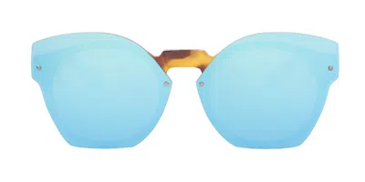 Mr Boho Screen N2h-14 Occhiali Da Sole Tartarugatishell Per Donna In Brown