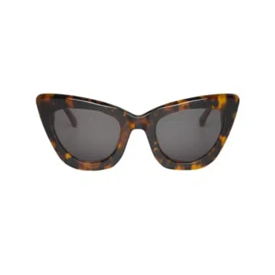 Mr Boho Tabarca Cheetah Sunglasses In Black