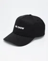 Mr Chow Unisex Embroidered Baseball Hat In Black