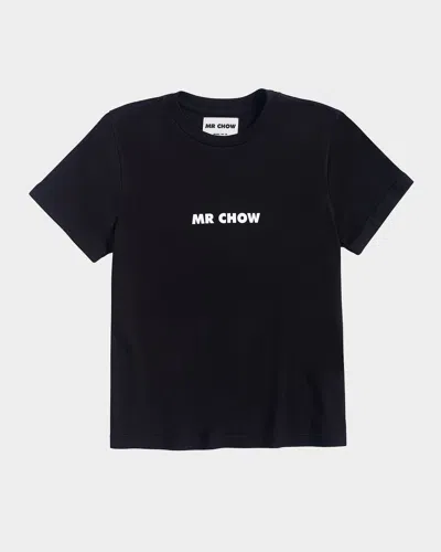 Mr Chow X Helmut Newton Relaxed T-shirt In Black