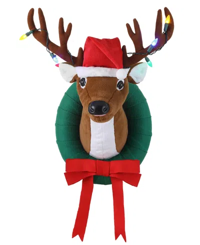 Mr. Christmas 17" Animated Singing Reindeer In Multi