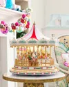 Mr. Christmas 2025 Sugarplum Swarovski Carousel Christmas Decoration In Multi