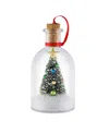 Mr. Christmas 5" Recordable Message In A Bottle In Green